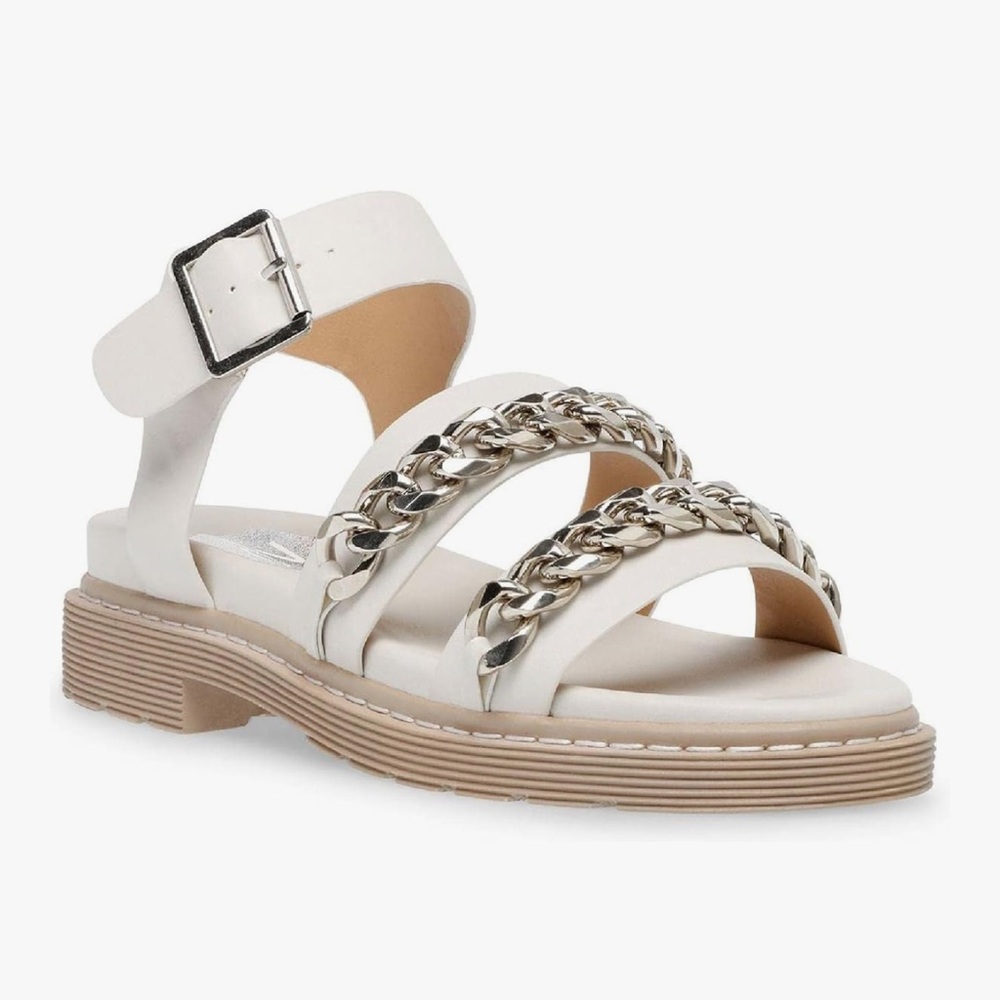 Dolce vita silver chain sandal